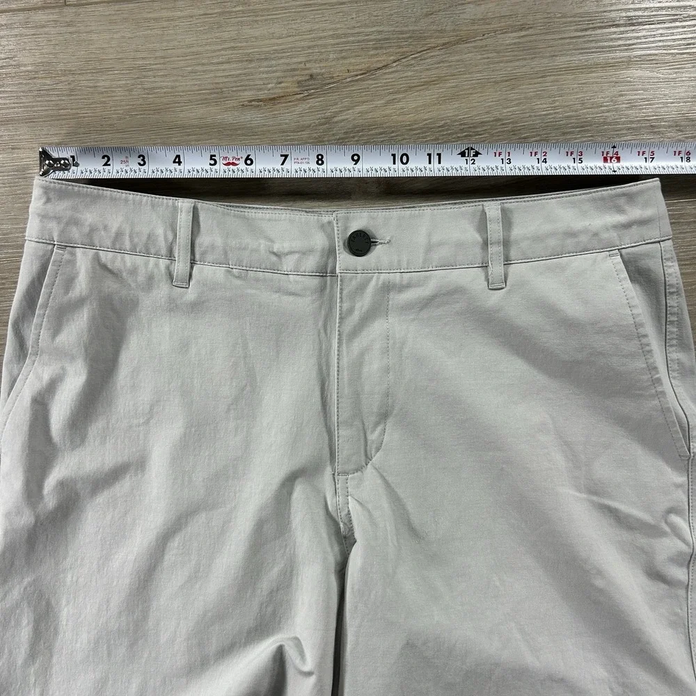 Faherty All Day Shorts Mens 33 Khaki Stone 9